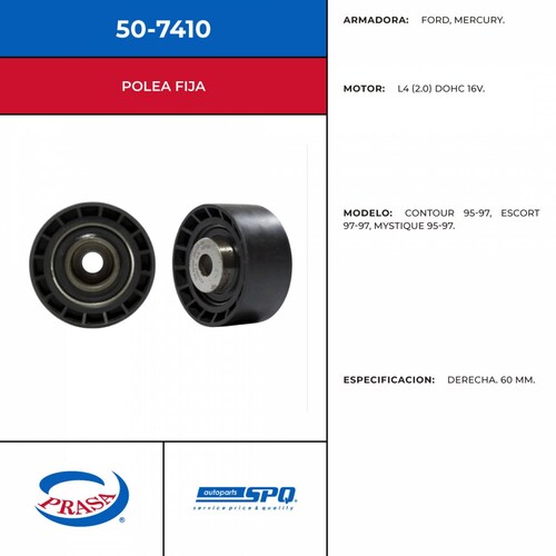 Polea Fija SPQ 50-7410
