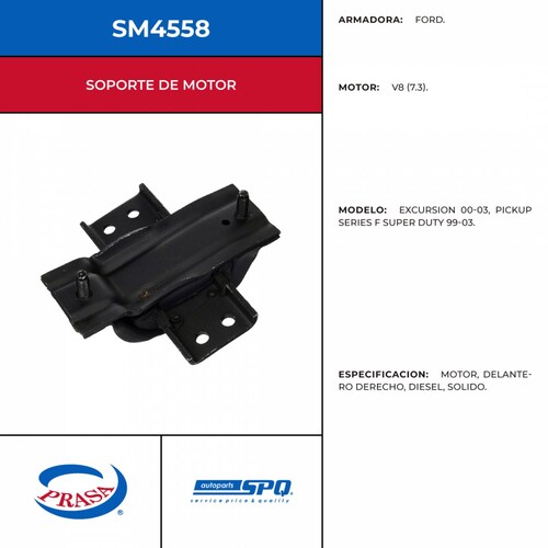 Soporte De Motor SPQ SM4558