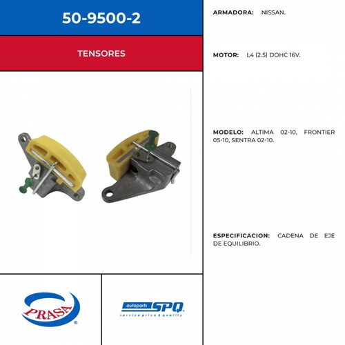 Tensor De Distribucion SPQ 50-9500-2