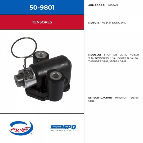 Tensor De Distribucion SPQ 50-9801
