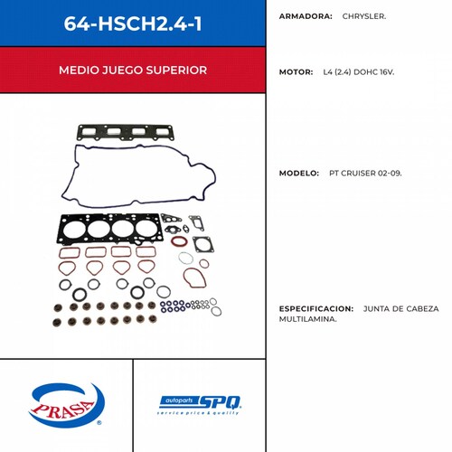 Empaques Juntas Superior SPQ 64-HSCH2.4-1