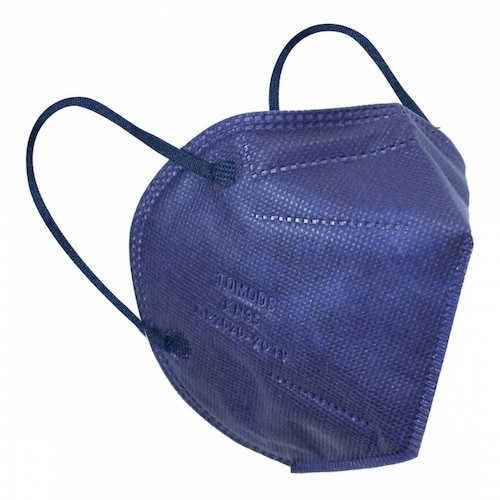 Kn95 Mascarillas Cubrebocas Lavables Caja10pz Colores Tomods Azul marino Azul Marino.