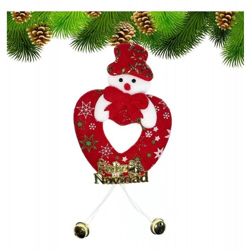 Adornos Navideños Para Arbol Navidad Muñecos Colgantes 8pzs 