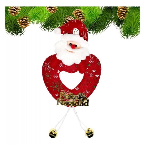 Adornos Navideños Para Arbol Navidad Muñecos Colgantes 8pzs 