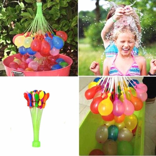 Globos Para Agua 111pzs Magic Balloons Llenado En 60seg 