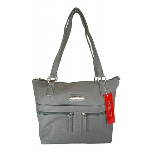 Bolsa Bolso Rosetti De Mano Para Dama Gris oscuro.