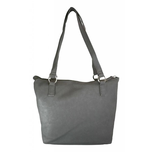 Bolsa Bolso Rosetti De Mano Para Dama Gris oscuro.