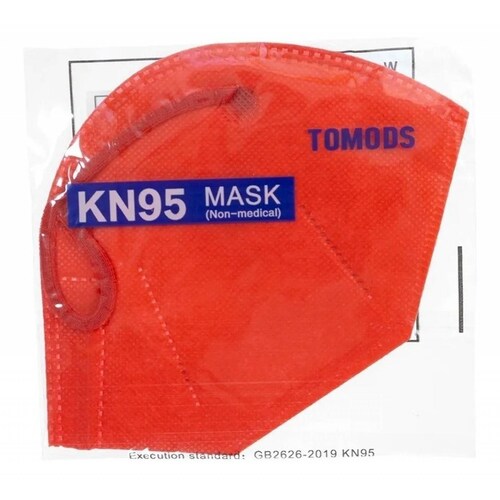 Kn95 Mascarillas Cubrebocas 50 Pzs Colores Tomods Calidad 
