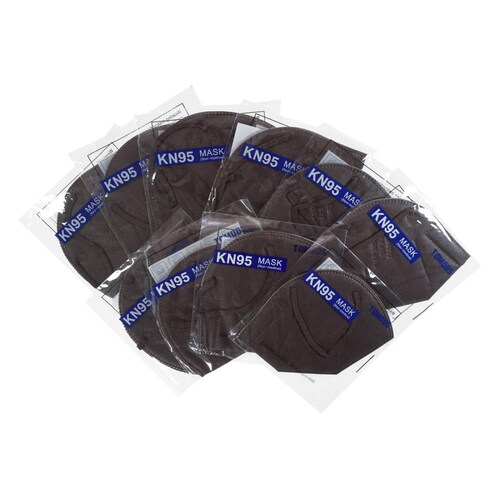 Cubrebocas Kn95 Tomods Mascarillas Certificados Caja 10 Pzs Café Cafe.