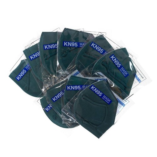 10 Cubrebocas Kn95 Tomods Certificado Con 4 Capas De Protección Para Adulto. Mascarilla Fabricada En Polipropileno, Algodón Y Elástico, Desechables.