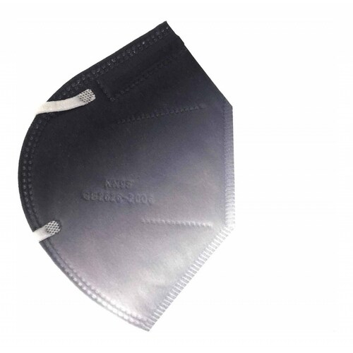 Kn95 Difuminados Cubrebocas Tomods 10pz Colores Varios Negro - Gris.