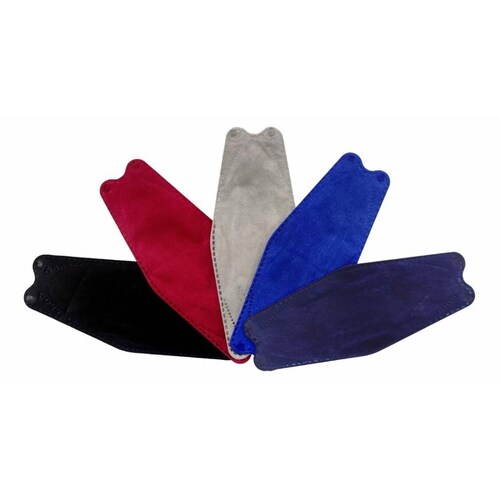 Cubrebocas Kf94 Mascarillas 3d Colores 10pzs Filtración 94% Mixto Caballero.