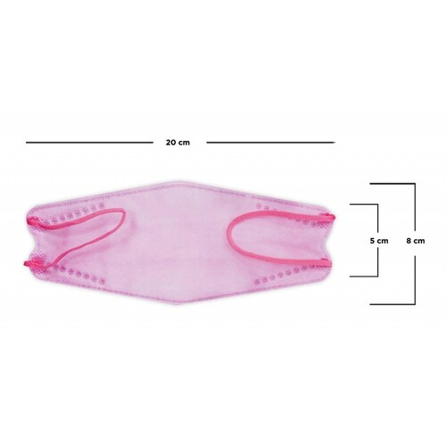 Cubrebocas Kf94 Mascarillas Proteccion Maxima 10pzs Adulto .