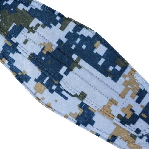 Cubrebocas Kf94 Infantil Mascarillas De Niño 10 Pzs Camuflaje Azul.