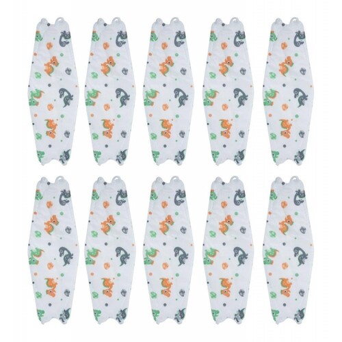 Cubrebocas Kf94 Infantil Mascarillas De Niño 10 Pzs Blanco Dinosaurios.