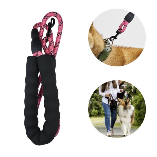 Correa para perro gato o Mascotas Corta y Gruesa 125 cm 