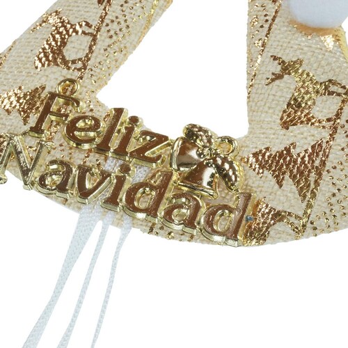 Adornos Navideños Muñeco Campana Arbol Navidad 8pz 