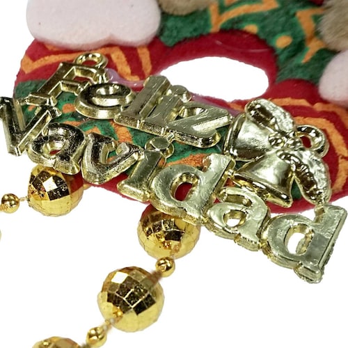 Adornos para árbol Muñecos Feliz Navidad 8 pz 