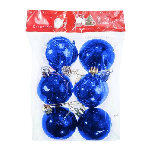 Esferas Navideñas de Tamaños Mixtos 60pz 