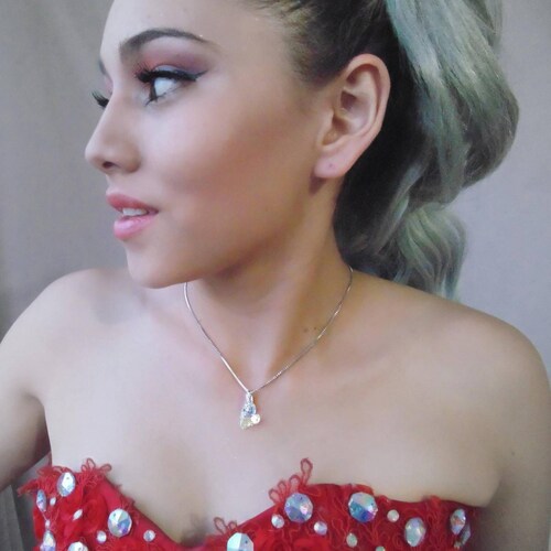Collar con Cristal Swarovski Baño de Oro 18K JA859 M.
