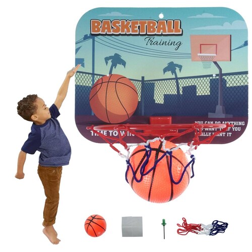 Mini Tablero De Basquetbol Con Canasta Y Pelota Set Basket .