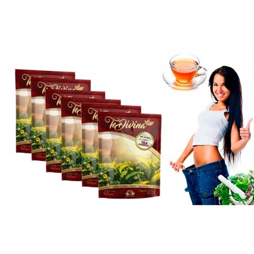 Te Divina Original 100% Dtox Organico 6 Sobres