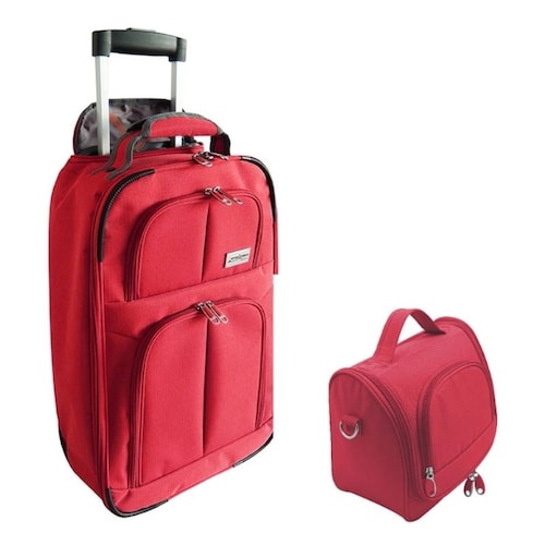 Set de maleta y neceser estambul 19 y 9 pulgadas 