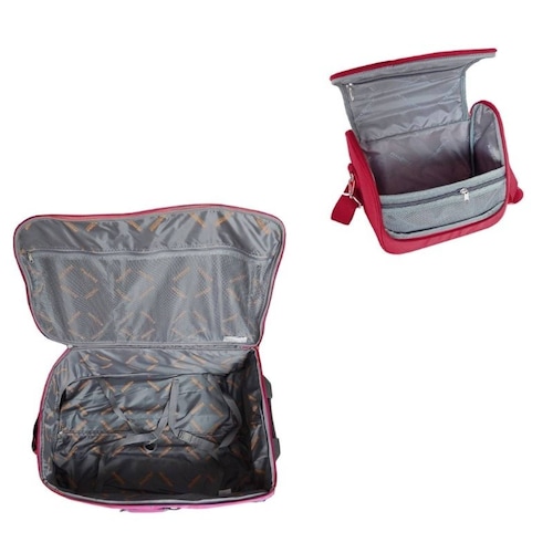 Set de maleta y neceser estambul 19 y 9 pulgadas 