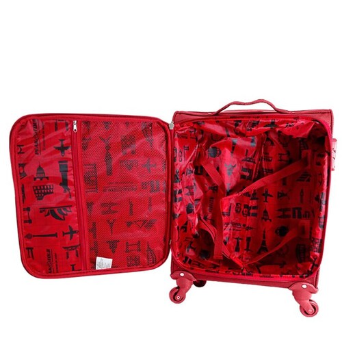 Maleta Individual Peak Tour San Petersburgo 22" Rojo.