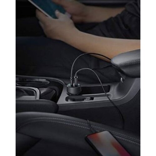 Cargador Carro Anker PowerDrive PD+ USB-C Carga Rápida 24W Iphone 13/12/11 