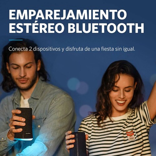 Bocina Portátil Soundcore Flare Bluetooth IPX7 - Negro