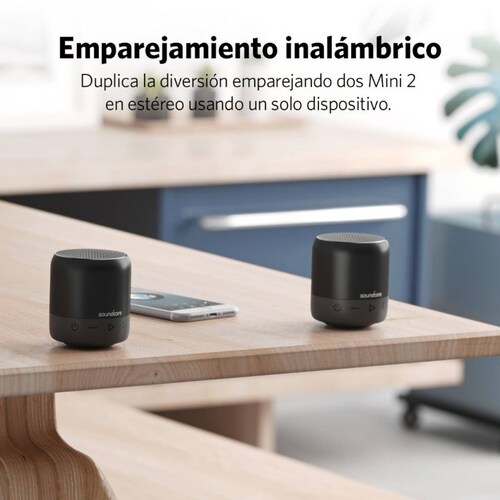 Bocina Portátil Soundcore Mini 2 Bluetooth IPX7 - Negro