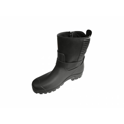 Bota De Lluvia Para Caballero Greenbox Estilo Motociclista Mx-1401