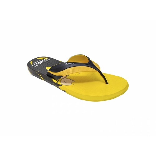 Sandalia para Caballero Peanuts 100% oficial Mostaza PN-1642-FC