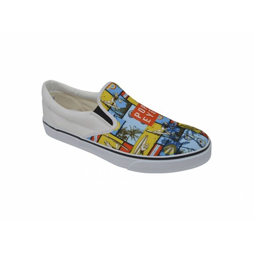Tenis para Caballero Slip-on Popeye Blanco PP-70875-HC-G