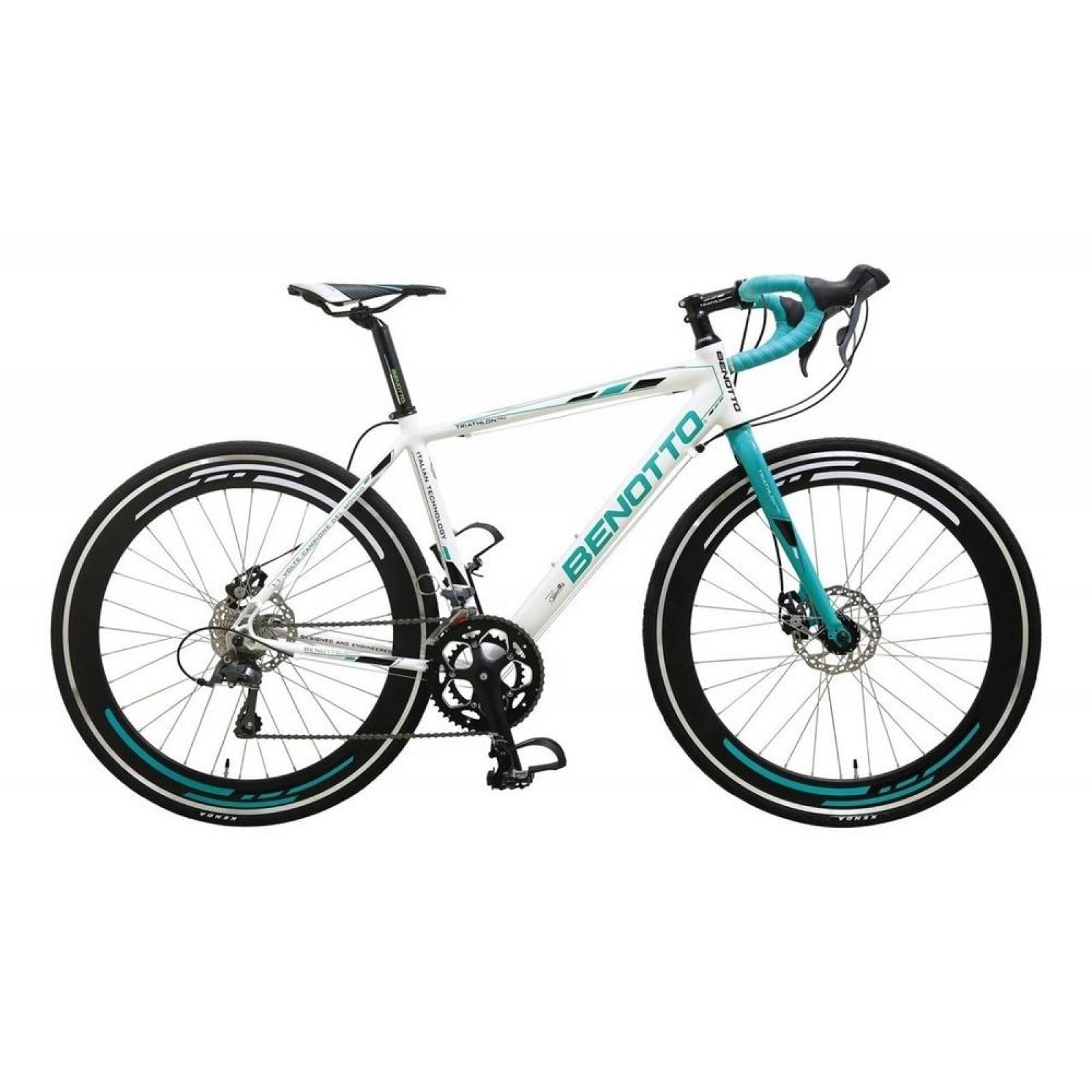 Bicicleta Benotto Ruta Triathlon Aluminio R700c 16v Shimano