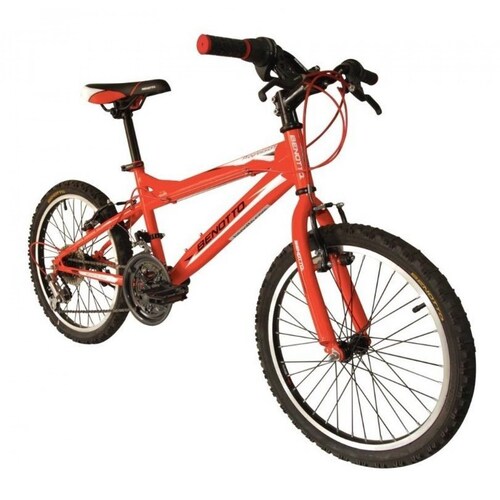 Bicicleta Benotto Mtb Progression R20 21v Niños Frenos V Naranja