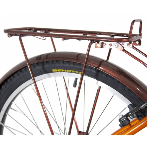 Bicicleta Benotto Montaña Strega R26 1v Frenos V Acero Terracota