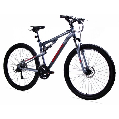Bicicleta BENOTTO MTB BLACKCOMB Rodada 29 Doble Suspensión Gris oscuro Unica