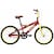 Bicicleta Benotto Cross Diavolo R20 1V Frenos V Rojo/Amarillo