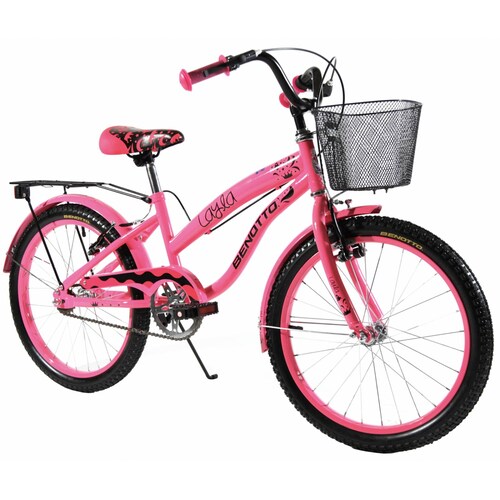 Bicicleta Infantil Niña Benotto Cross Layla R16 4-6 Años