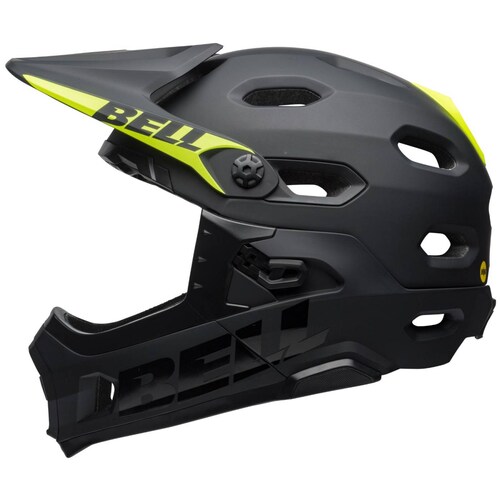 Casco BELL DownHill SUPER DH SPHERICAL MIPS MTB Montaña Negro M (55-59cm)