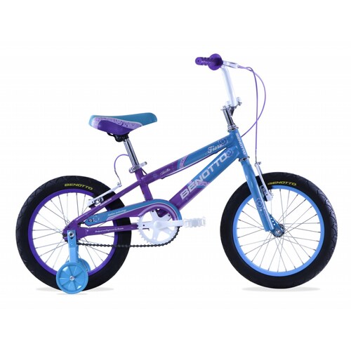 Bicicleta BENOTTO FIORE Rodada 16 Purpura/Azul 