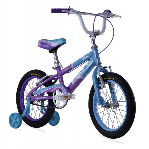 Bicicleta BENOTTO FIORE Rodada 16 Purpura/Azul 