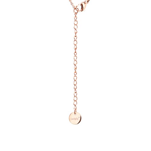 LuckyLy Collar Gema Plata