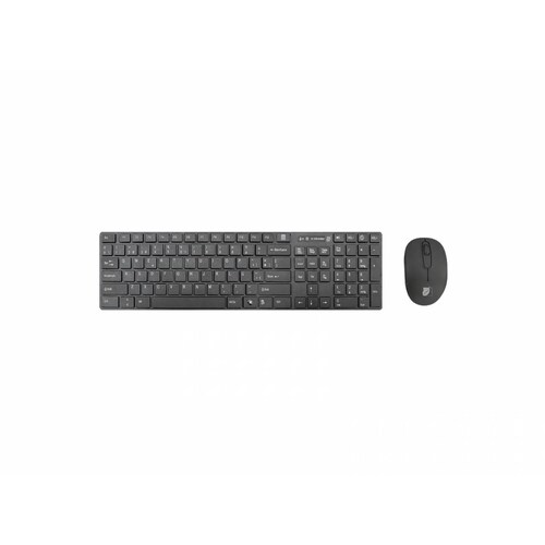 Kit de teclado y mouse inalÃ¡mbricos con protecciÃ³n 2.4 GHz