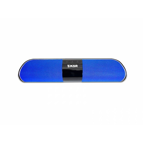 Bocina KSR-LINK Recargable con Bluetooth Color Azul - Kaiser