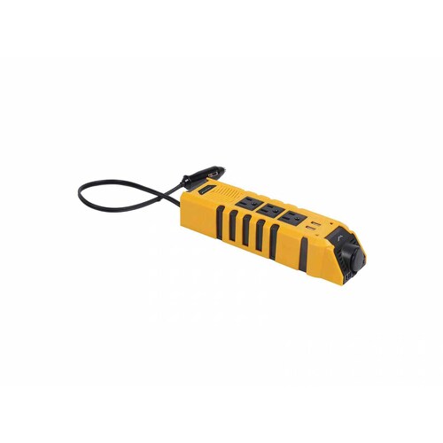 Conector Múltiple Para Auto, Inversor De Voltaje de 150 W, Con Dos Puertos USB Y Tres Contactos Con Terminal A Tierra 09-9160
