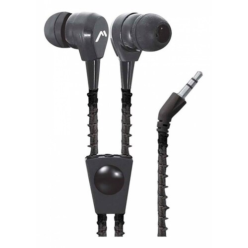 Audífonos Ergonómicos Mitzu Con Cable De Tela Mh-2110 Negro