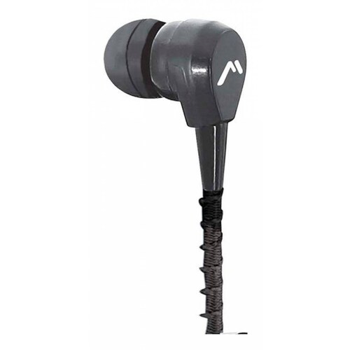 Audífonos Ergonómicos Mitzu Con Cable De Tela Mh-2110 Negro